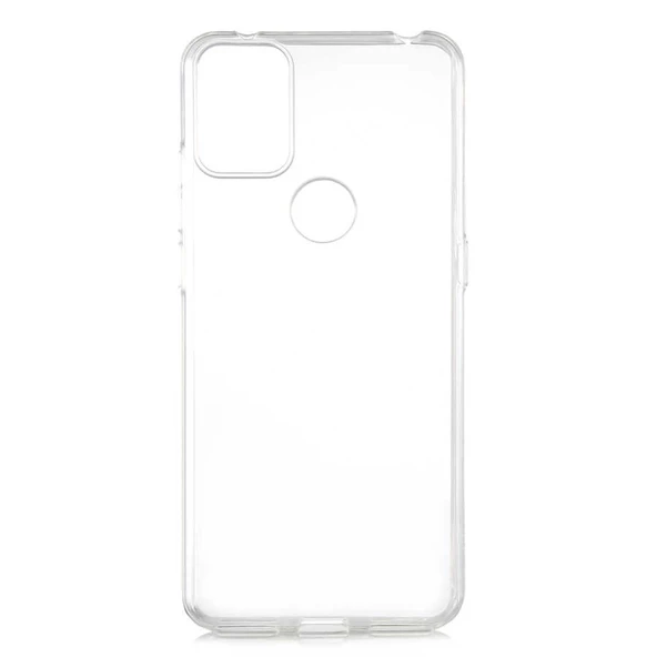 Alcatel 3X 2020 Kılıf Zore Şeffaf İnce ve Esnek Süper Silikon ürün görseli 1