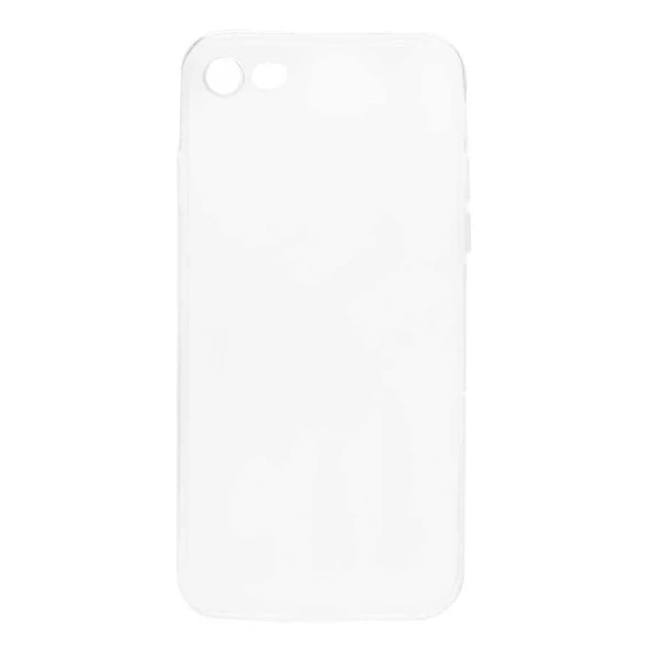 iPhone 8 Kılıf Zore Şeffaf İnce ve Esnek Süper Silikon Kılıf ürün görseli 1