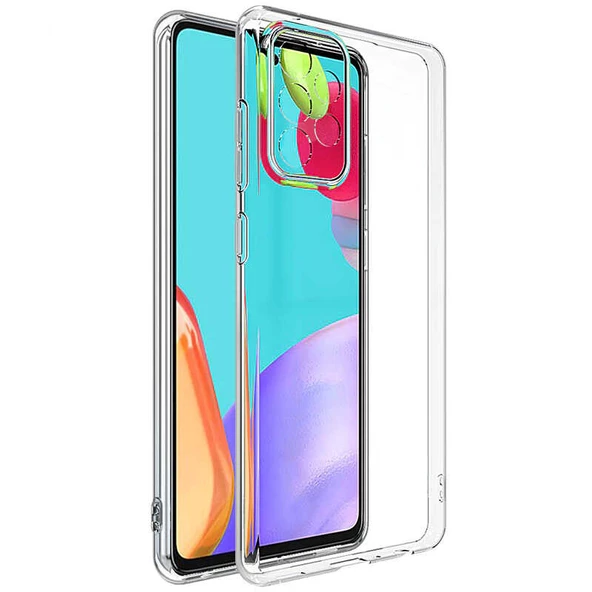 Galaxy A32 4G Kılıf Şeffaf İnce ve Esnek Süper Silikon Kılıf ürün görseli 1