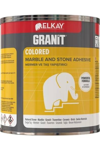 Elkay Granit Colored Eb25 Mermer Ve Taş Yapıştırıcı 250 gr ürün görseli 1