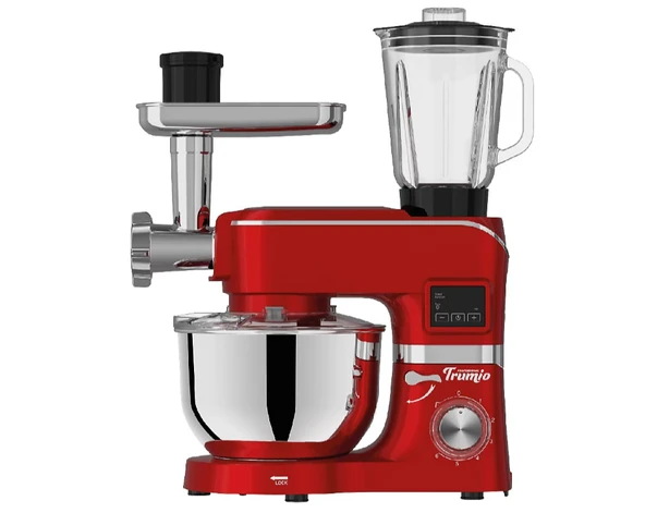 Trumio SM1503BMLF 6.2 lt Kırmızı Blender ve Hamur Yoğurma Makinesi ürün görseli 1