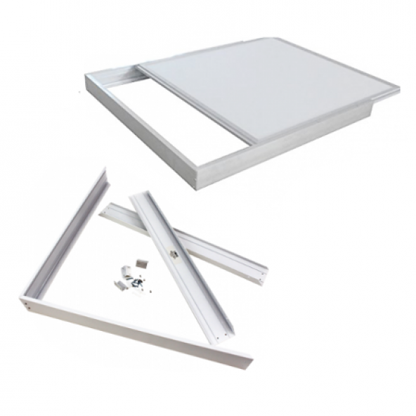 Sıva Üstü Led Panel Armatür Montaj Kasası 600x600 mm ürün görseli 1