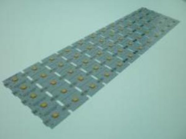 HONGLITRONIC 3535 LED MODÜL 12li LINE PCB BEYAZ 3W  (350-700mA) ürün görseli 1