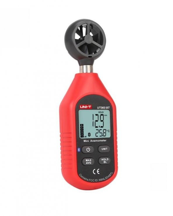 UNI-T UT 363 BT Bluetooth Mini Anemometre ürün görseli 1