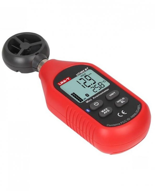 UNI-T UT 363 BT Bluetooth Mini Anemometre - Resim 3