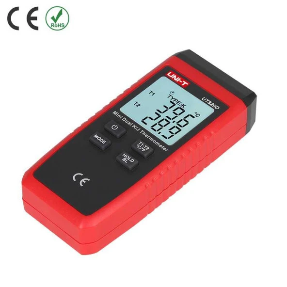 UNI-T UT 320D Kontak Tip Termometre -50 , +1200 Derece - Resim 4