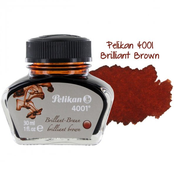 Pelikan Dolma Kalem Mürekkebi 30 ML Kahverengi 4001 ürün görseli 1