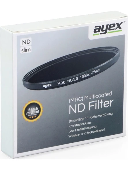 Ayex 72Mm Mrc Slim Cpl Polarize Filtre ürün görseli 1