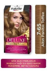 PALETTE DELUXE 7-65 ALTIN PARILTILI TOFFEE ürün görseli 1