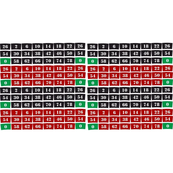Motosiklet Jant Ruleti Sticker Kırmızı - Siyah ürün görseli 1