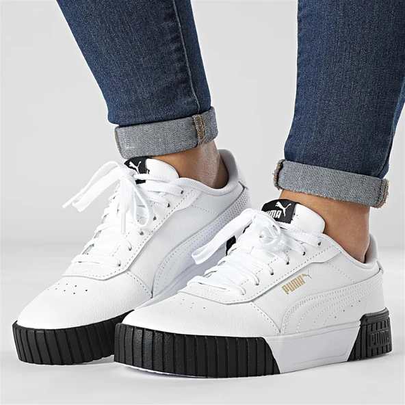 Puma Carina 2.0 Kadın Beyaz Sneaker / Spor Ayakkabı 385849 04 ürün görseli 1