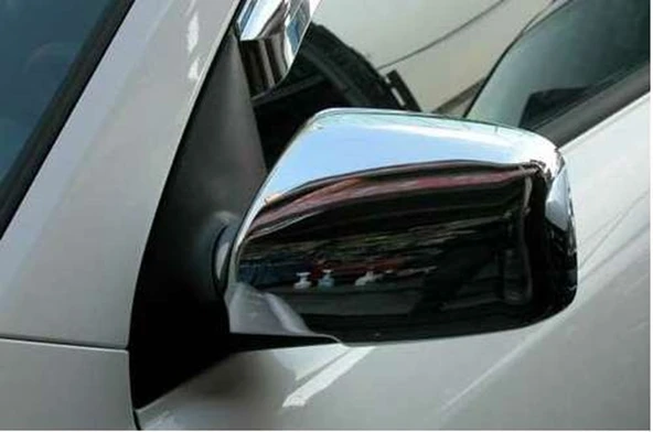Kia Sportage Uyumlu 2003-2009 Ayna Kapağı ABS (Plastik) Krom ürün görseli 1
