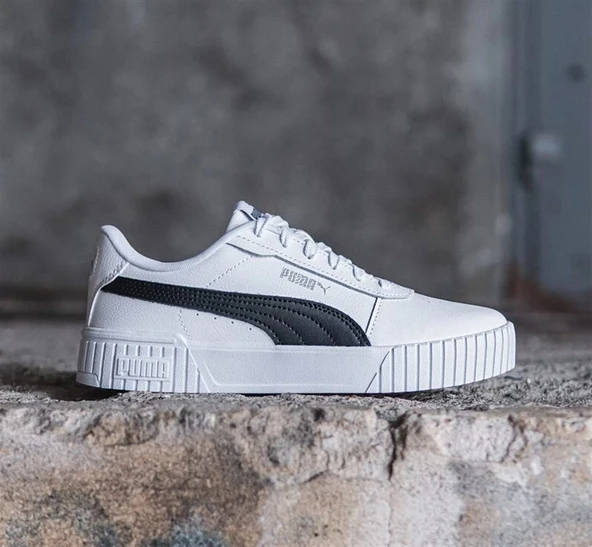 Puma Carina 2.0 Kadın Beyaz Sneaker / Spor Ayakkabı 385849 07 ürün görseli 1