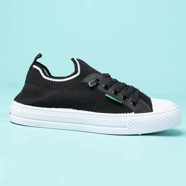 BNETTON BNİ-10233 İTHAL ESNEK KETEN SNEAKERS KADIN AYAKKABI ürün görseli 1
