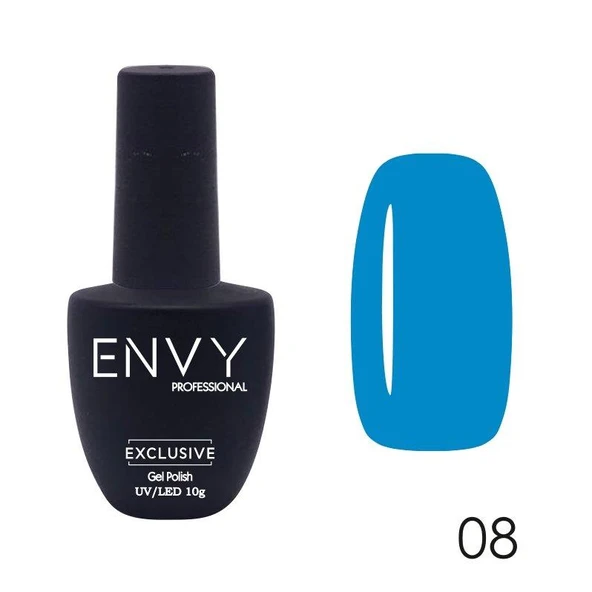 Envy Kalıcı Oje Exclusive Seri Deniz Mavi No:008 ürün görseli 1