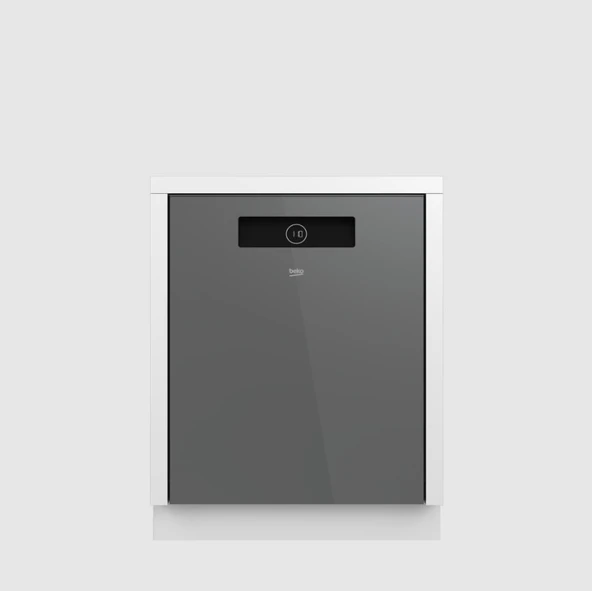 Beko BBC 161 G Gri 6 Programlı Ankastre Bulaşık Makinesi ürün görseli 1