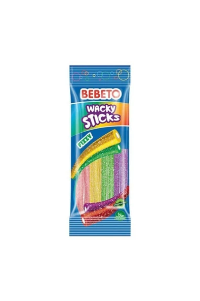 BEBETO Wacky Stıcks 4 Renk 75gx12 Adet ürün görseli 1