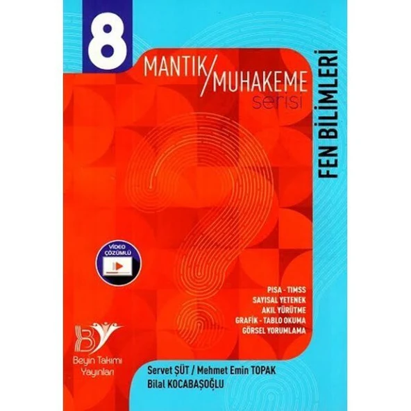 8. Sınıf Fen Bilimleri Mantık Muhakeme Serisi Beyin Takımı Yayınları ürün görseli 1