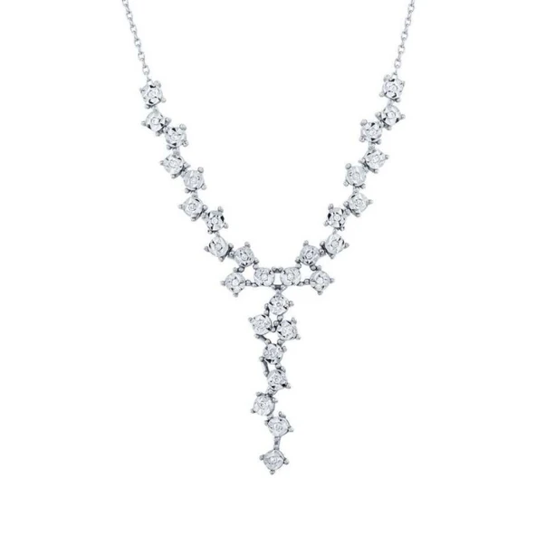 0.13 Karat Pırlanta Trend Kolye ürün görseli 1