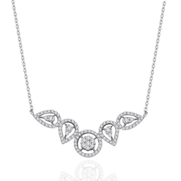 0.52 Karat Pırlanta Trend Kolye ürün görseli 1