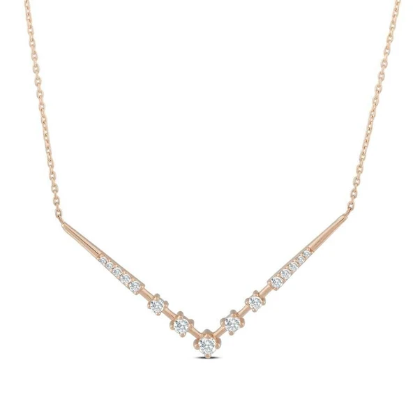0.39 Karat Pırlanta Trend Kolye ürün görseli 1