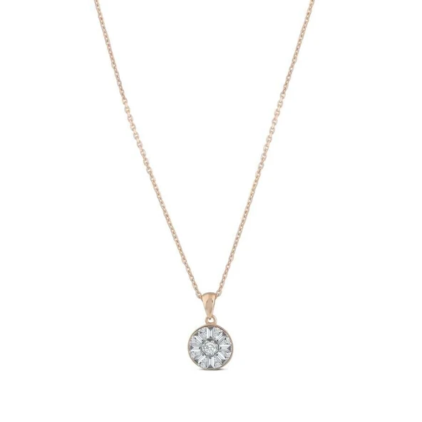 0.35 Karat Pırlanta Trend Kolye ürün görseli 1