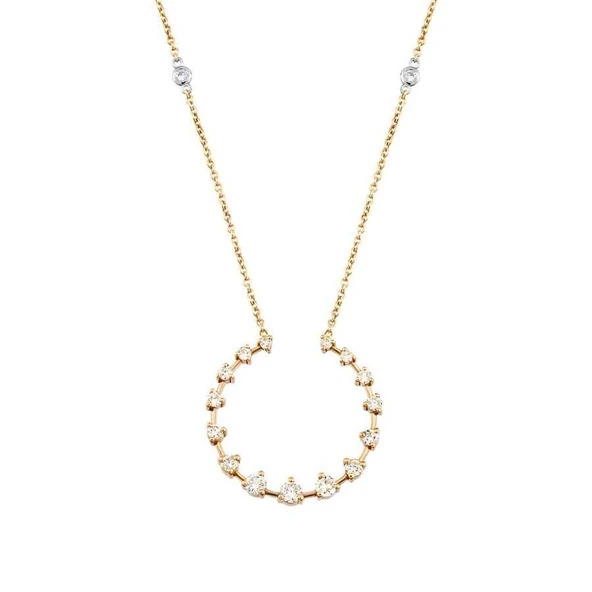 0.57 Karat Pırlanta Trend Kolye ürün görseli 1