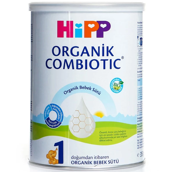 Hipp 1 Organik Combiotic Bebek Sütü 350 gr ürün görseli 1