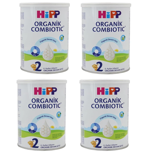 Hipp 2 Organik Combiotic Devam Sütü 350 gr 4 ADET ürün görseli 1