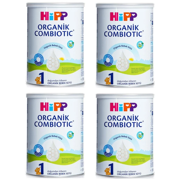Hipp 1 Organik Combiotic Bebek Sütü 350 gr 4 ADET ürün görseli 1