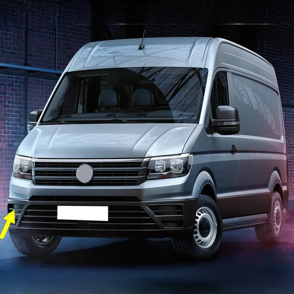 VW Crafter 2017-2025 Sağ Sis Farı Üstü Izgara Kapak 7C0807246 ürün görseli 1