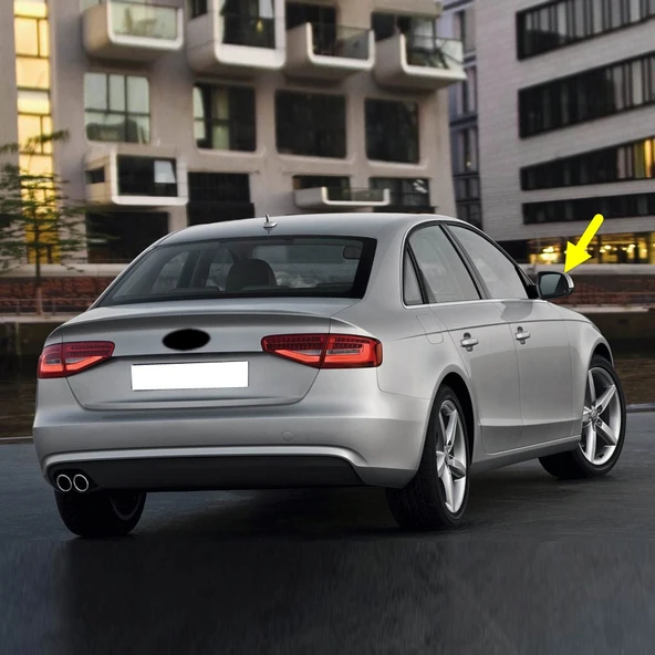 Audi A4 2013-2015 Sağ Dış Dikiz Ayna Kapağı 8F0857528 ürün görseli 1