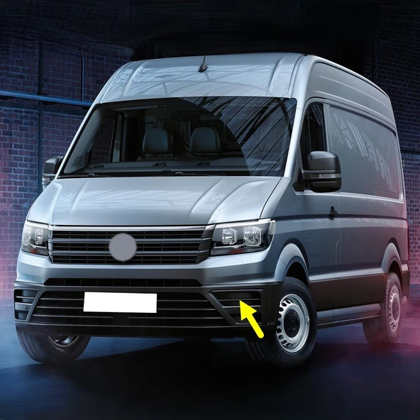 VW Crafter 2017-2025 Sol Sis Farı Üstü Izgara Kapak 7C0807245 ürün görseli 1