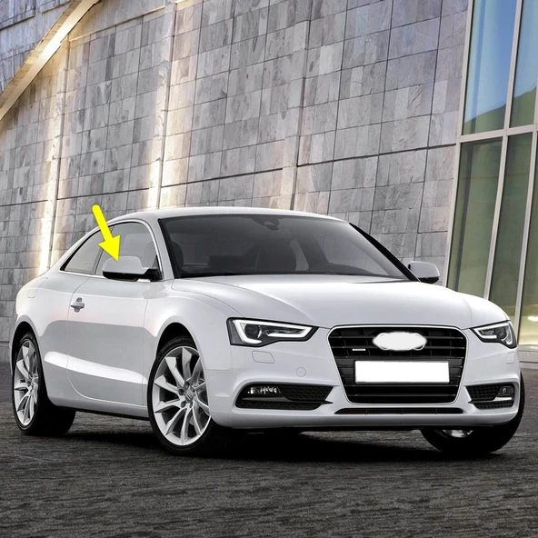 Audi A5 Coupe 2012-2016 Sağ Dış Dikiz Ayna Kapağı 8F0857528 ürün görseli 1