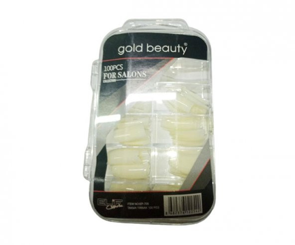 Gold Beauty Takma Tırnak 100Lü Ep-705 ürün görseli 1