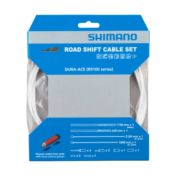 Shimano Dura-Ace Vites Kablo Seti OT-SP41 Beyaz R9100 Y0BM98020 ürün görseli 1
