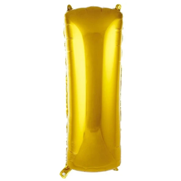 Folyo Balon 76cm Harf Altın "I" ürün görseli 1