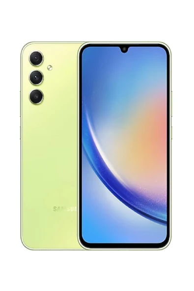 Yenilenmiş Samsung Galaxy A34 128GB Yeşil BGrade ürün görseli 1