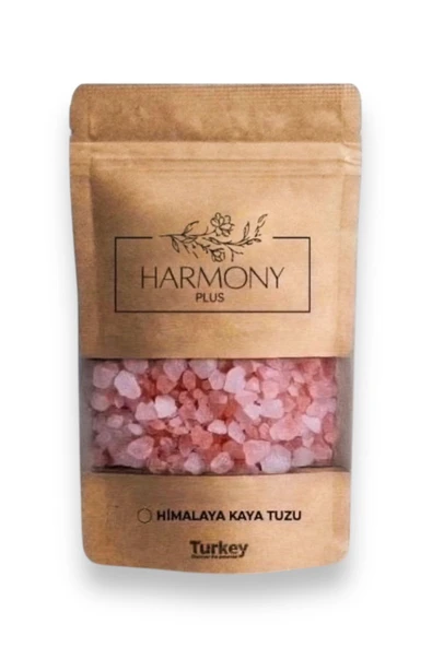 HARMONYPLUS Himalaya Tuzu (Granül) 1000gr Doğal Himalaya Kaya Tuzu Pembe İri 1 kg ürün görseli 1