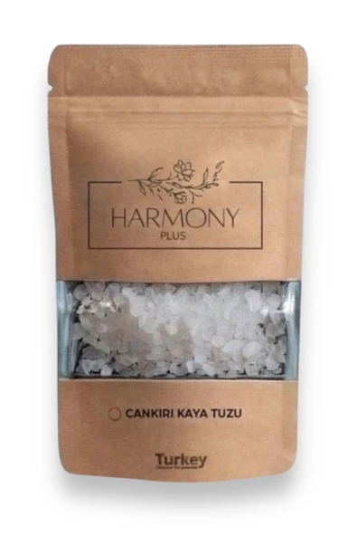 HARMONYPLUS Çankırı Kaya Tuzu (GRANÜL) 1000gr Doğal Çankırı Kristal Tane Kaya Tuzu 1 kg ürün görseli 1