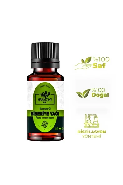 HARMONYPLUS Biberiye Yağı 20ml (Rosemary Oil) ürün görseli 1