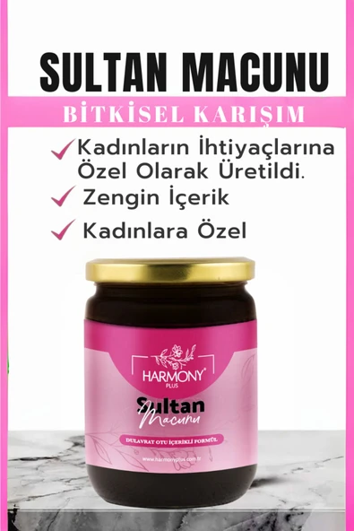 HARMONYPLUS Sultan Macunu Dulavrat Otu Hayıt Ve Civanperçemi Içeren Macun 240 Gr ürün görseli 1
