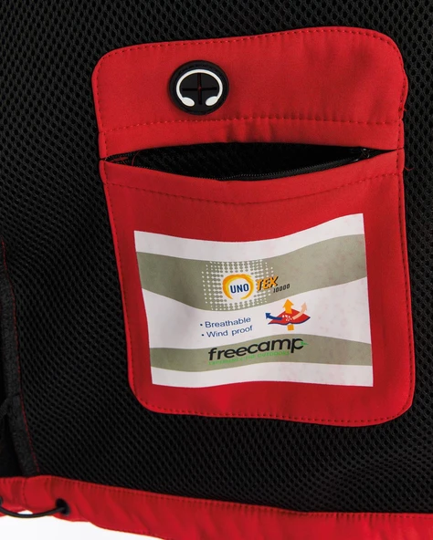 FreeCamp Eagle Softshell Ceket-KIRMIZI - Resim 4