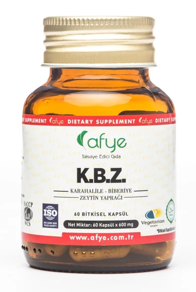 Afye K.B.Z  60 kapsül ürün görseli 1