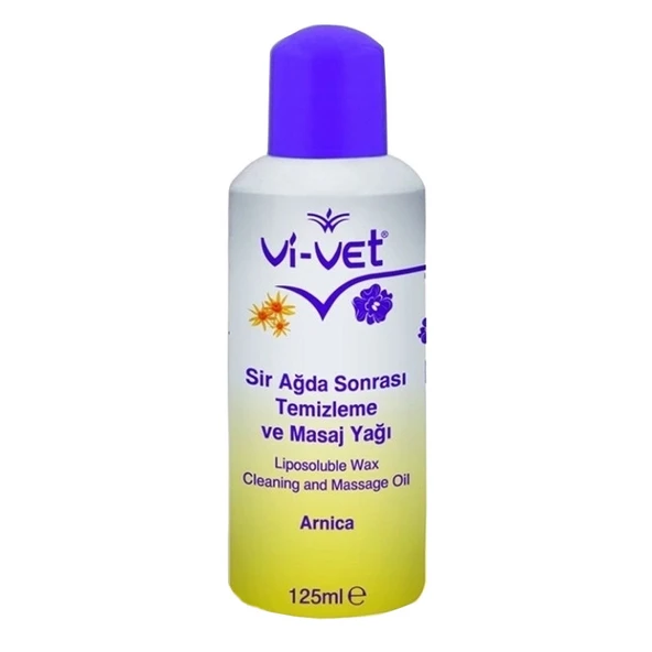 Vİ-VET SİR AĞDA SONRASI TEMİZLEME VE MASAJ YAĞI 125ML ARNİCA ürün görseli 1