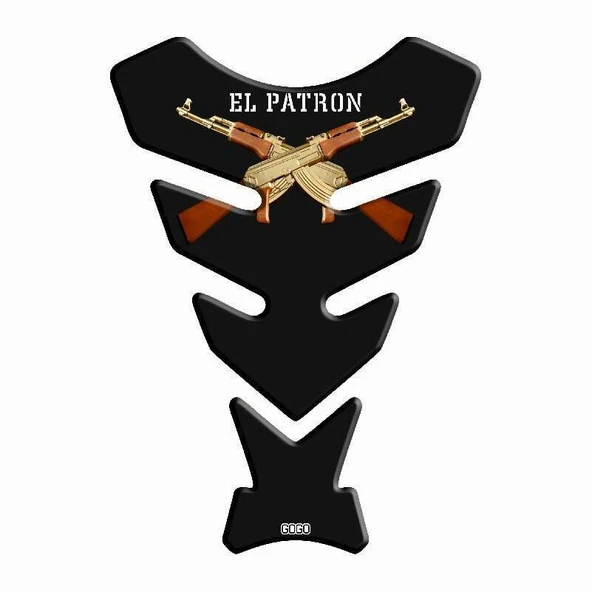 Universal Motosiklet Tank Pad El Patron ürün görseli 1