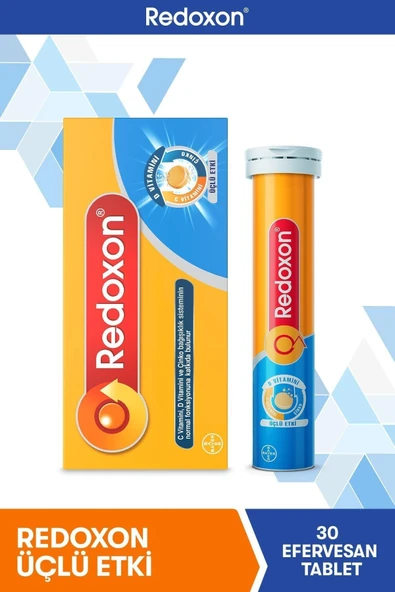 Redoxon 3'lü Etki 30 Efervesan Tablet - Resim 2