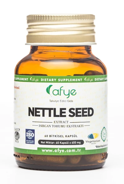 Afye Nettle seed    60 kapsül ürün görseli 1