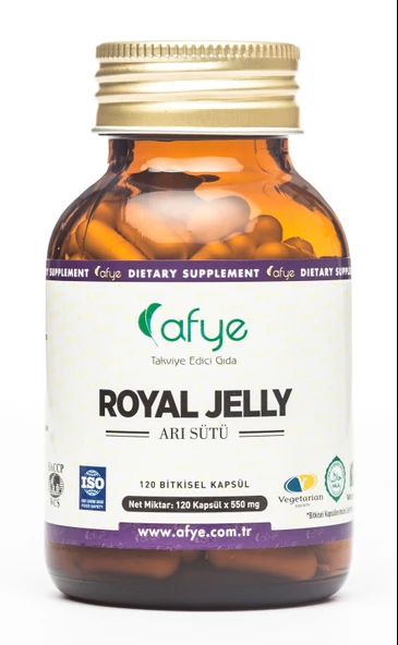 Afye Royal Jelly (Arı Sütü) 60 kapsül ürün görseli 1
