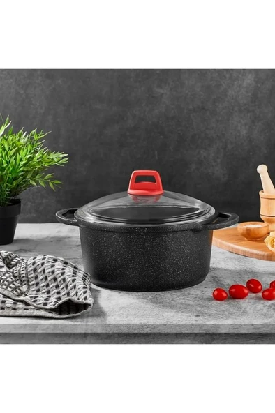 Gülsan Granit Döküm Derin Tencere 20 CM ürün görseli 1